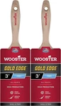 Wooster Genuine 3" Gold Edge Flat Paintbrush 2-PACK, 5232-3-2PK New. Price: $24.98.