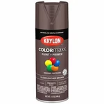 Krylon K05527007 Spray Paint, Leather Brown, Gloss, Solvent, 12 Oz New. Price: $7.99.