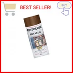 Rust-oleum 286525 Stops Metallic Spray Paint, Dark Copper 11 Oz (pack Of New. Price: $16.49.