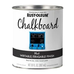 Rust Oleum 30 Fl Oz Chalkboard Paint Indoor Custom Surface Use Black 1 Pack New. Price: $23.19.