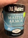 Old Masters 72201 Interior Clear Water Based Wood Finish Armor Semi Gloss Gallon New. Price: $49.99.