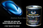 Oriental Blue Kandy KK04 House Of Kolor 1 Pint Can Ready To Spray New. Price: $46.00.