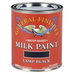 Qt General Finishes Qlb Lamp Black Milk Interior/exterior Paint, Satin New. Price: $46.00.