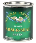 General Finishes Arm-r-seal Oil Based Topcoat, 1 Quart, Satin New. Price: $68.90.