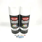 Krylon 2730-2 Pack Flat White All-in-one Fusion Paint & Primer No-peel 12 Oz New. Price: $26.99.