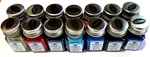 14 Bottles Custom Testors Acrylic Model Paint Set- New & Fresh Hobby Art. Price: $42.00.