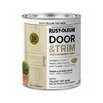Rust-oleum 369392 Door And Trim Paint, Interior/exterior, Water Based, Satin New. Price: $38.17.