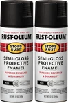 7798830 Stops Rust Spray Paint, 12-OUNCE, Semi Gloss Black (pack Of 2) New. Price: $19.47.