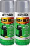 Rust-oleum 7716830 High Heat Enamel Spray Ounce (pack Of 2), Silver 1200 Deg New. Price: $24.26.