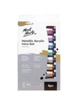Metallic Acrylic Paint Intro Set X 18ML Mont Marte Craft Supply Artist New. Price: $14.28.