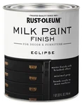 Rust-oleum Matte "eclipse" Water-based Acrylic Milk Paint (1 Qt) New. Price: $28.99.