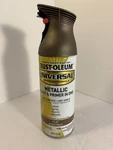 Rust-oleum Universal Metallic Flat Chestnut Spray Paint & Primer One 11OZ New. Price: $22.99.