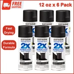 Rust-oleum Painter's Touch 2X Ultra Cover Spray Paint, 12 Oz, Semi-gloss Black New. Price: $46.99.