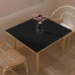 Zinkooat Desk Cover Protector - Used For Square Table 44INCH, Black+black New. Price: $85.90.