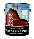 Majic Paints 8-0046-1 Latex Flat Barn & Fence 128 Oz (pack Of 1), White New. Price: $47.13.
