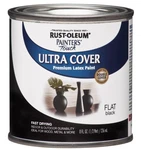 Rust-oleum 1976730 Painter's Touch Latex Paint, Half Pint, 1/2 Pt, Flat Black New. Price: $14.05.