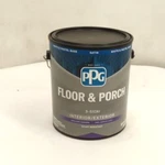 Ppg Floor & Porch 3-510XI Interior/exterior Satin White Pastel Base Paint Ga Open. Price: $39.99.