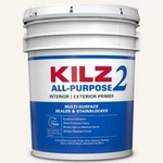 Paint 5 Gallon White Water-based Latex Multi-surface Interior/exterior New. Price: $103.82.