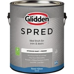 Glidden Spred Interior Paint + Primer Semi-gloss Ultra Deep Base Gallon New. Price: $26.47.