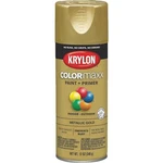 (2 Pack) Krylon Colormaxx Metallic Gloss Spray Paint, Gold New. Price: $21.99.
