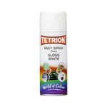 Tetrion Easy Spray Paint - Gloss White, 400ML Acrylic For Wood, Metal, New. Price: $16.15.