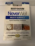 New Rust-oleum Neverwet Multi-surface Liquid Repelling Treatment Frosted Clear. Price: $37.91.