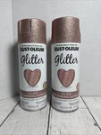 Rust Oleum Glitter Spray Rose Gold 10.25OZ Intense Sparkling Finish Cans New. Price: $39.99.