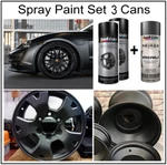 Matte Black Wheels Spray Paint Steel Alloy Aluminum Plastic +primer Coating 3PK New. Price: $69.90.