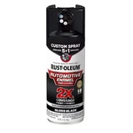 Rust-oleum 394893 Automotive Enamel Spray, Solvent, Black New. Price: $9.97.