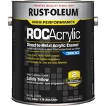 Pc Rust-oleum '314409 Acrylic Enamel Coating, Safety Yllw, Gal New. Price: $110.66.