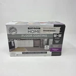 Rust-oleum Home Step Water Based Floor Coating Kit Aged Gray Semi Gloss 372056 New. Price: $59.95.