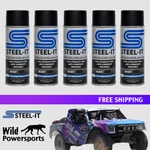 Steel-it 1012B Black Polyurethane Stainless Spray 12OZ Can (pack Of 5) New. Price: $149.95.