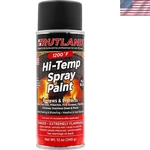 Non-toxic Flat Black Hi-temp Spray Paint 1200 F, Ideal For Grills & Stoves New. Price: $35.99.