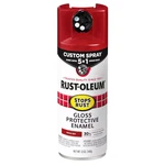 Rust-oleum 376895 Preventative Spray Paint, Regal Red, Gloss, Solvent, 12 New. Price: $11.85.