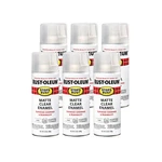 Rust-oleum 285093-6PK Stops Spray Paint, 12 Oz, Matte Clear, Pack New. Price: $55.19.