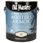Gal Old Masters 72101 Clear Armor Interior Water-based Finish Satin New. Price: $111.55.