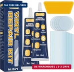 Tiepetly Vinyl Repair Kit Transparent, Mattress Patch Heavy Duty, Pool New. Price: $11.27.