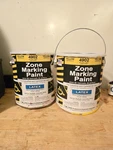 2PC 4902 Traffic Zone Marking Paint, 1 Gal Ea Yellow, Latex Acrylic New. Price: $70.00.