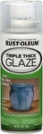 Rust-oleum 264985 Triple Thick Glaze Spray, Clear Glass Like Coating, 12OZ New. Price: $14.99.