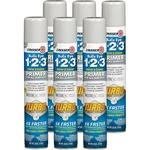 Zinsser 343748-6PK Bulls Eye 1-2-3 Turbo Primer Spray, 26 Oz, Gray, Pack New. Price: $109.99.