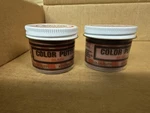 New Color Putty Oil Base Redwood 124 - 2PC. 3.68OZ Each. Price: $10.00.