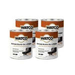 4 Pack Ebony Household Stain Watco Butcher Block Oil Food Safe Wood Finish New. Price: $73.39.
