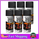 Rust-oleum 248903 Automotive High Heat Spray Paint, 12 Oz, Flat Black, 6 Pack New. Price: $74.78.
