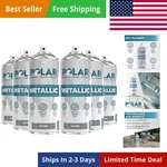 Polar Metallic Silver Spray Paint 6 X 13.5 Fl Oz Multi-purpose Interior &... New. Price: $89.80.