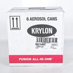 Krylon Fusion All-in-one Spray Paint Matte Black 6 Pack Sealed Case K02754007 New. Price: $39.01.