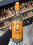 Vintage Oversized Old Grand-dad Gallon Bottled Bond Bourbon Tax Stamp Used. Price: $200.00.