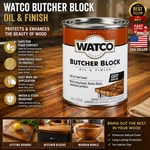 Rust-oleum 66051H Butcher Block Oil Finish 1PT Wood Countertop Sealer New. Price: $29.99.
