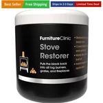 Stove Restorer Matte Black High Heat Paint Restores And Protects Cast Iro... New. Price: $31.99.