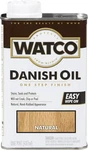 Watco 65951 Danish Oil Wood Finish Stain Pint Medium Walnut Natural Brown New. Price: $22.49.