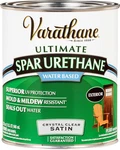 250241H Water-based Ultimate Spar Urethane, Quart, Satin New. Price: $47.17.